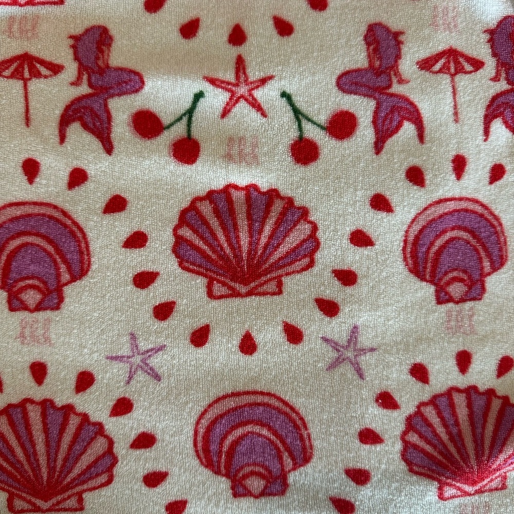 Hill House Roxie Pink Terry Cloth Dress/Cover Up in Pink Seashell Size XS - Picture 7 of 7